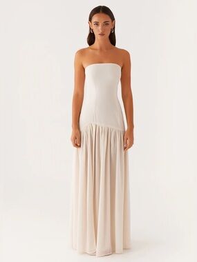 Pepper mayo Eden drop waist maxi dress